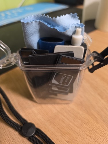 Camera cleaning accessory - camera, set