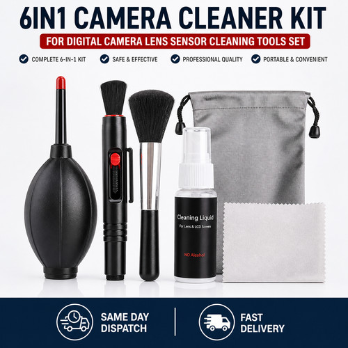 6in1 camera cleaner kit - camera, for