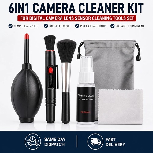 6in1 camera cleaner kit - 6in1,