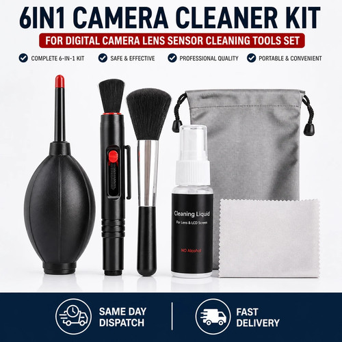 6in1 camera cleaner kit - camera,