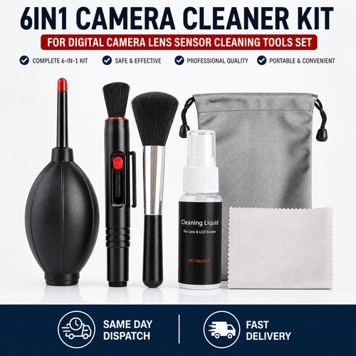 6in1 camera cleaner kit - camera, for