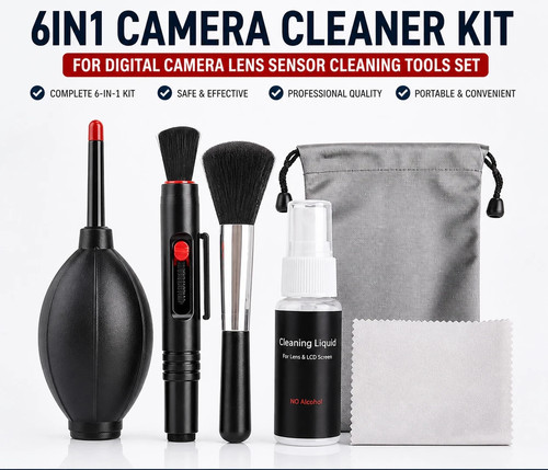 6in1 camera cleaner kit - camera,